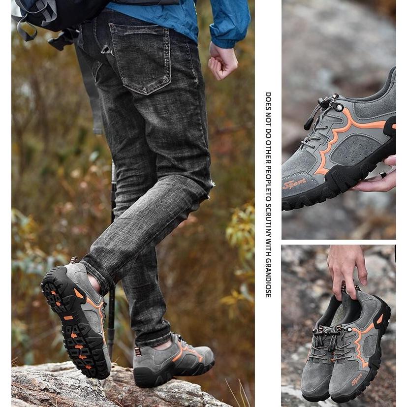 期間限定 最安値挑戦 トレッキングシューズ 登山靴 メンズ ハイキングシューズ 防水 防滑 通気性 耐磨耗 アウトドア スエード スニーカー 衝撃吸収 おしゃれ Wantannas Go Id