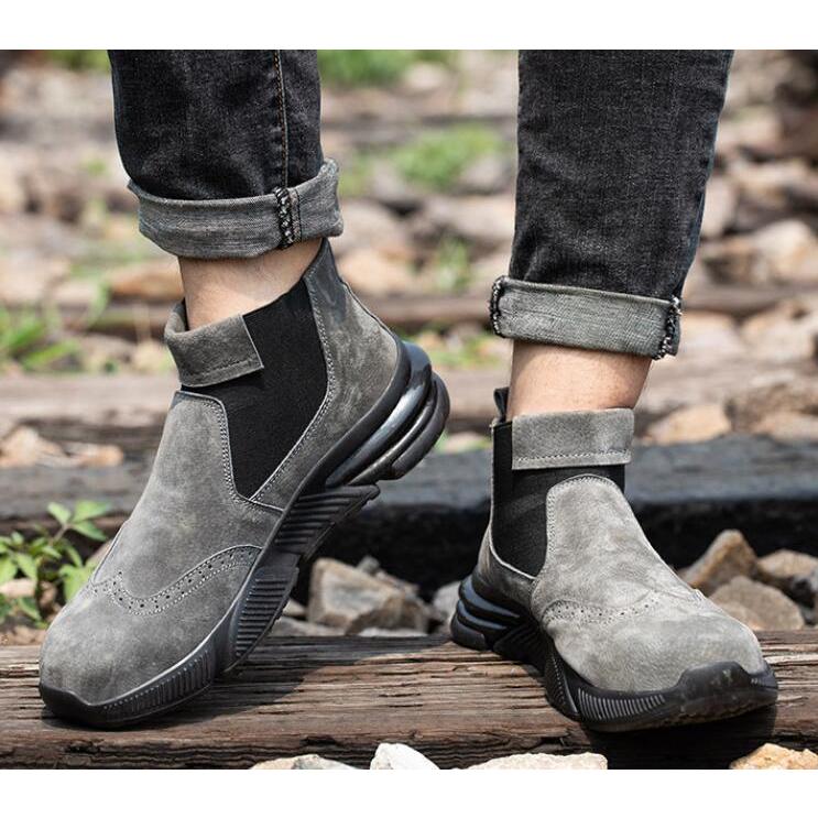 安全靴つま先保護 スニーカー 作業靴 メンズ安全靴スリッポン ケブラーミッドソール ハイカット安全靴 通気性良い 耐摩耗 衝撃吸収 アウトドア靴 人気 Yt180 カサイ商社 通販 Yahoo ショッピング