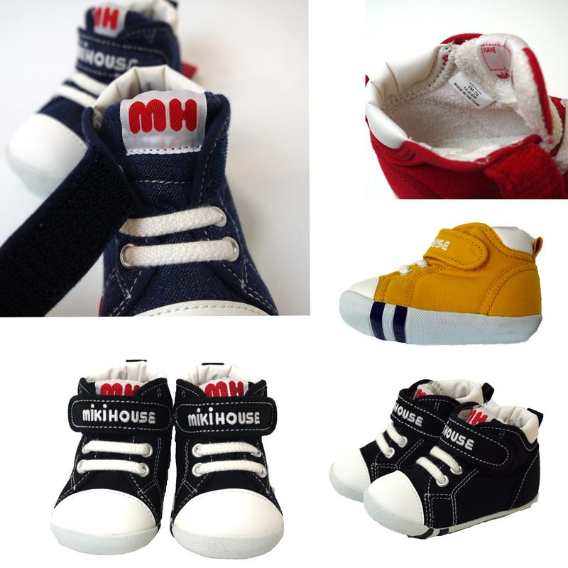 MIKI HOUSE（ミキハウス） べビー ファーストシューズ ハイカット 12cm