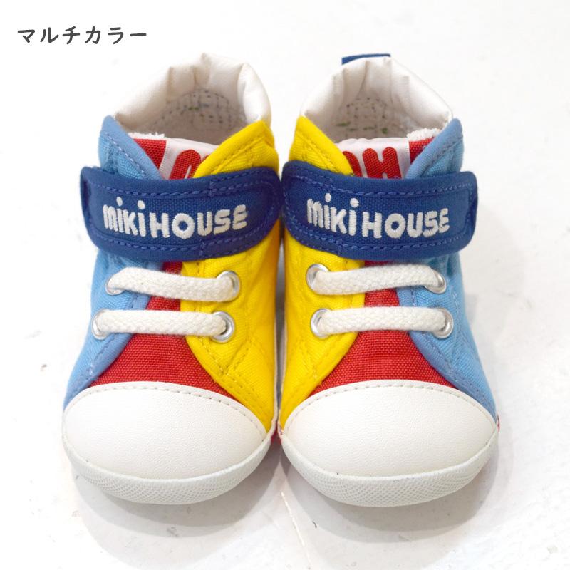 MIKI HOUSE（ミキハウス） べビー ファーストシューズ ハイカット 12cm