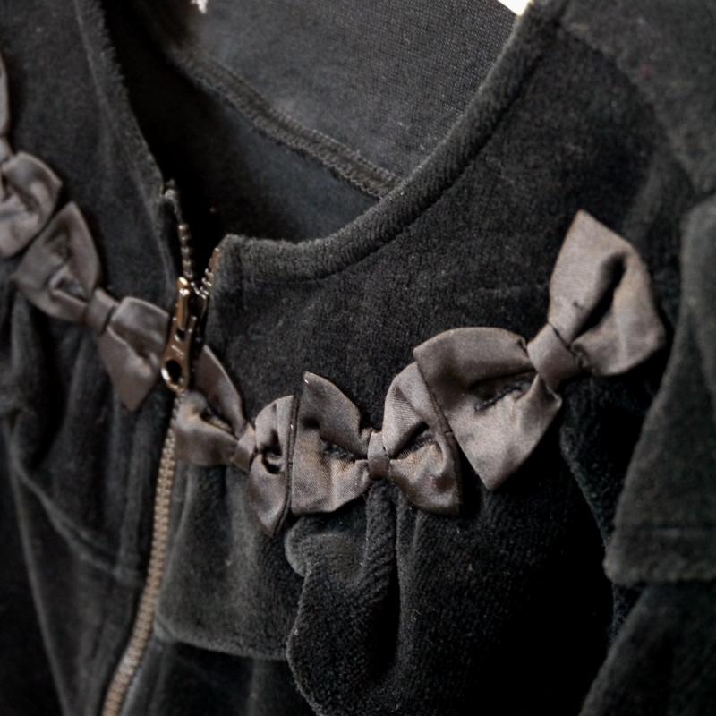 ニットプランナー アウトレット 100cm 110cm ベロアZIPジャケット  