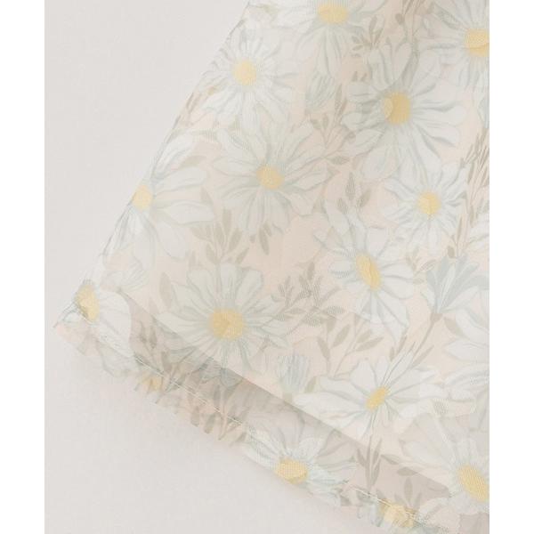 20％off 】130cm プティマイン petitmain花柄OP＋スカラップジャケット  