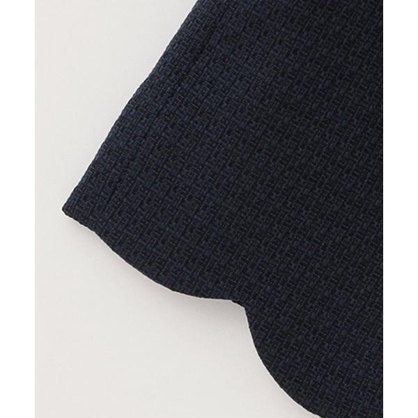 20％off 】130cm プティマイン petitmain花柄OP＋スカラップジャケット  