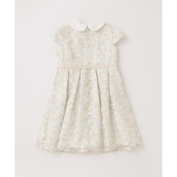 20％off 】130cm プティマイン petitmain花柄OP＋スカラップジャケット  