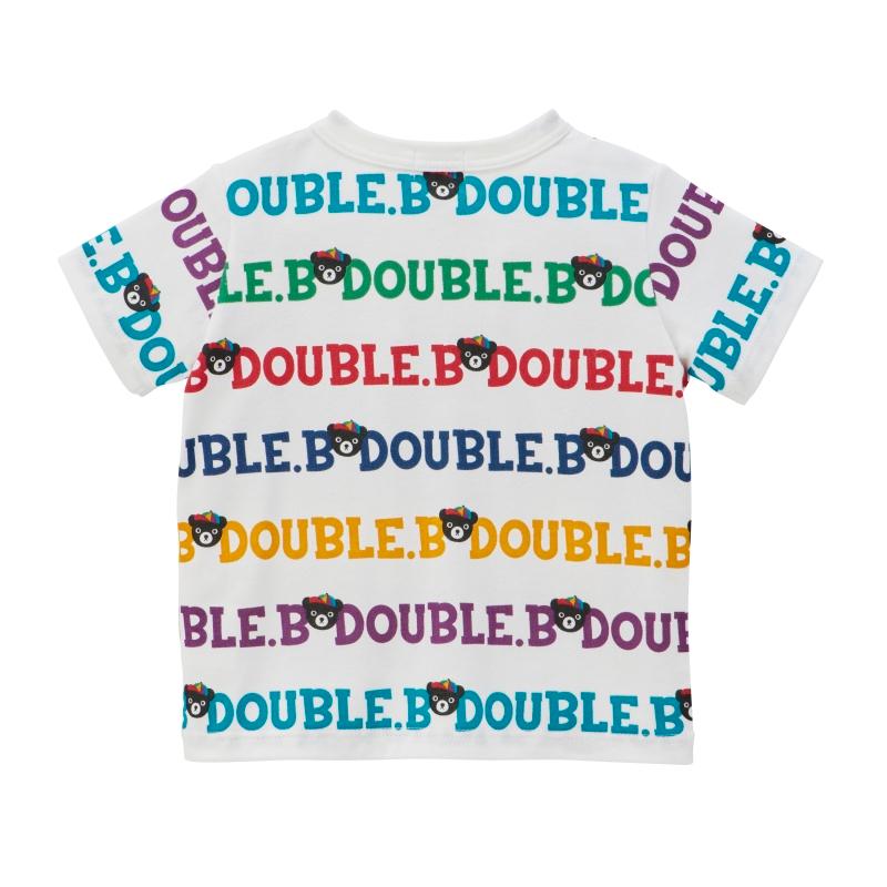 ダブルB DOUBLE.B コミック風 半袖Tシャツ 80cm 90cm 62-5206-689｜kasaman｜02