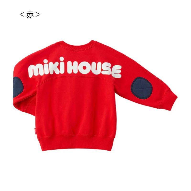 n*A様 ミキハウス　バックロゴ　トレーナー　120　日本製　プッチー　ワッペン n*A様 ミキハウス バックロゴ トレーナー 120 日本製 プッチー