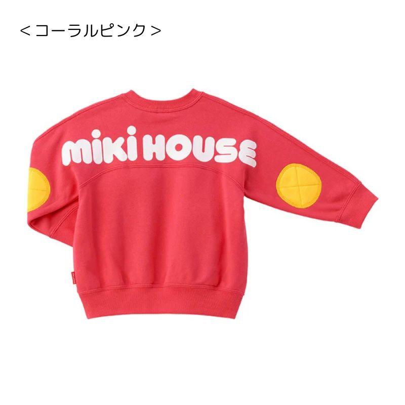 Web限定 MIKIHOUSE ミキハウス バックロゴトレーナー M 赤 MIKI HOUSE ミキハウス mikihouse バックロゴトレーナー