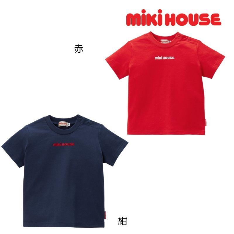 MIKI HOUSE（ミキハウス） ロゴ 半袖Tシャツ 80cm 90cm 10-5229-577 