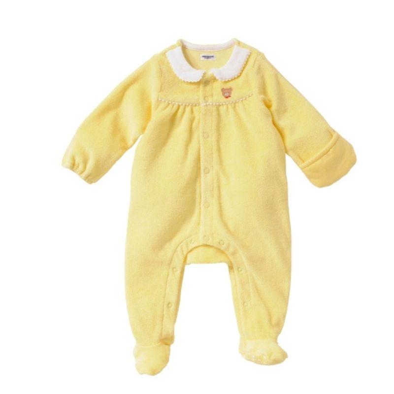 MIKI HOUSE（ミキハウス） 足つきパイル素材カバーオール 70cm 43-1201