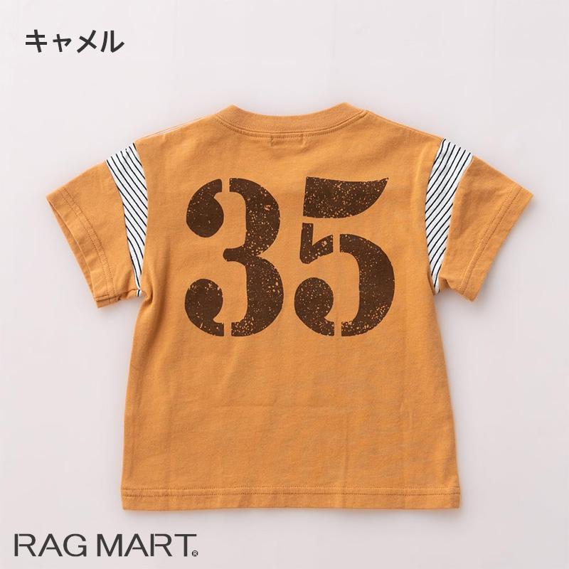 ラグマートインマイプレイス ナンバリングロゴ半袖Tシャツ 80cm 90cm in MY PLACE by RAG MART 1142815｜kasaman｜05