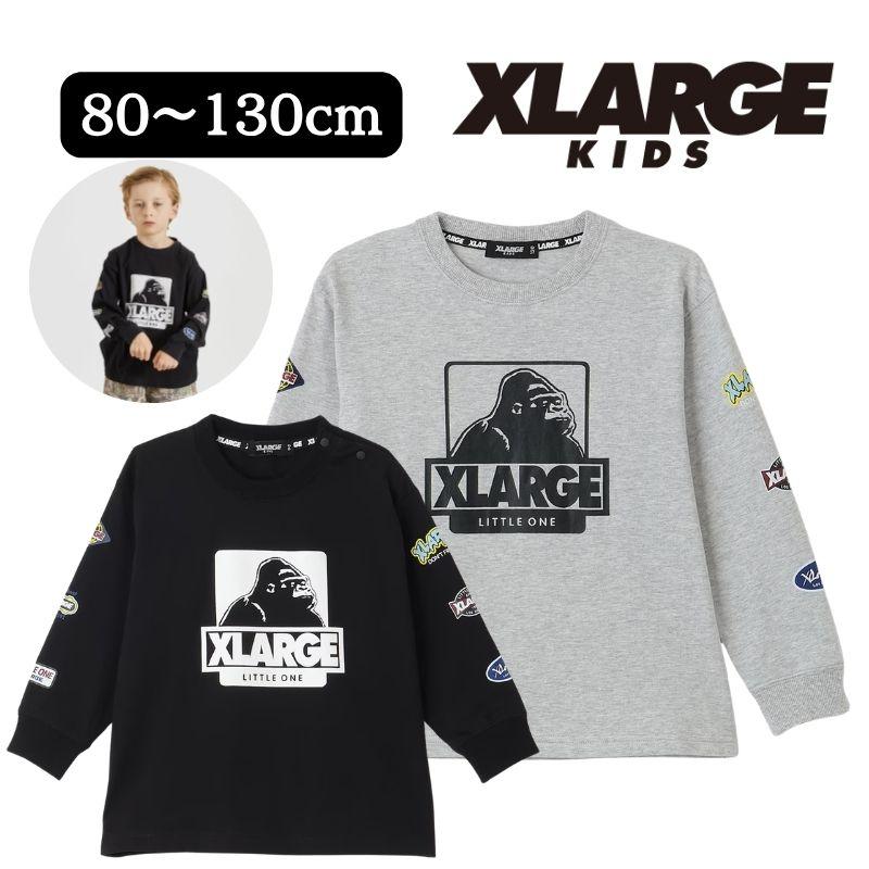 XLARGE KIDS（エクストララージ キッズ） OGプリント長袖Tシャツ 80