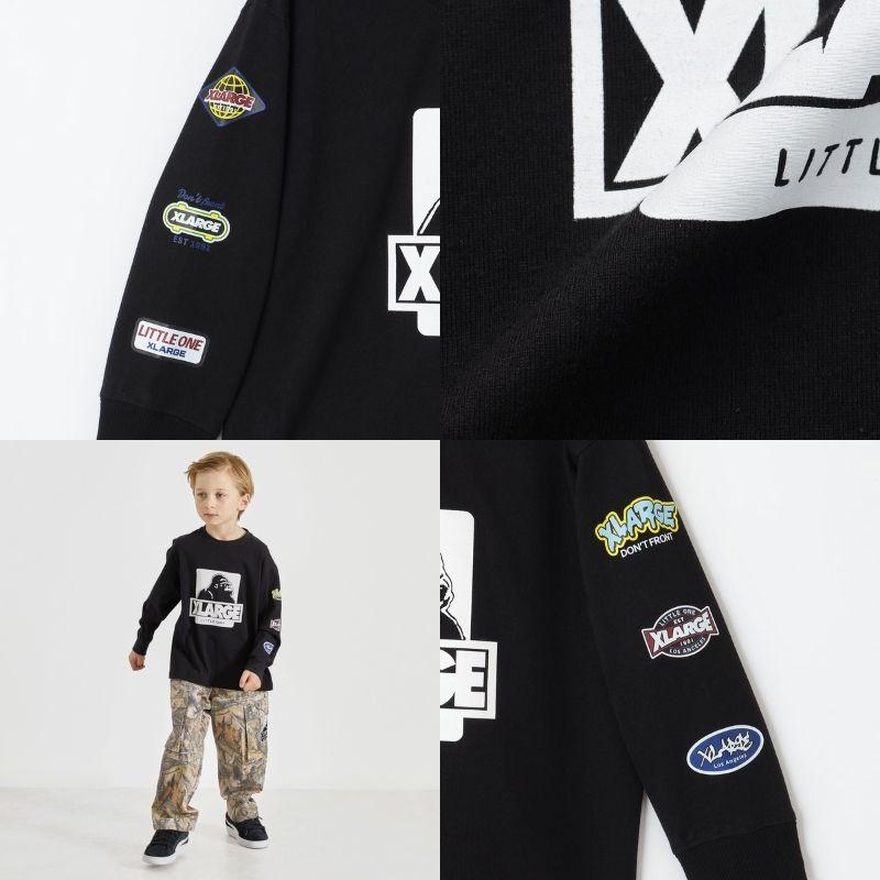 XLARGE KIDS（エクストララージ キッズ） OGプリント長袖Tシャツ 80