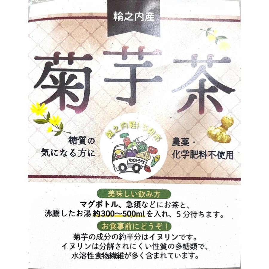 菊芋茶 菊芋ティー きくいも茶 健康茶 ティーパック20包入り : 笠松