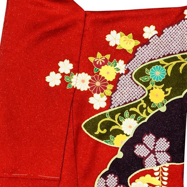 ◆お仕立て付き、最高級品■京友禅 ■新品■古典柄 ■菊牡丹水色■ 御所車 新品 ◇お仕立て付き、最高級品□京友禅 □新品□古典柄 □菊牡丹水色