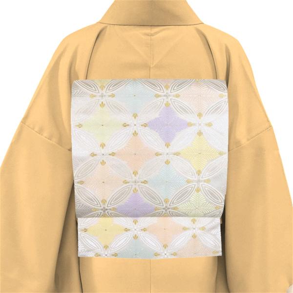 15%OFFセール 唐織袋帯 山口美術織物 仕立て付き 七宝若松文 15%OFFセール 唐織袋帯 山口美術織物 仕立て付き 七宝若松文