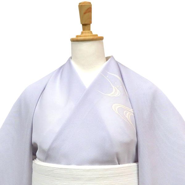15%OFFクーポンあり 絽夏付下訪問着 薄紫色 十日町某名門染元 仕立て
