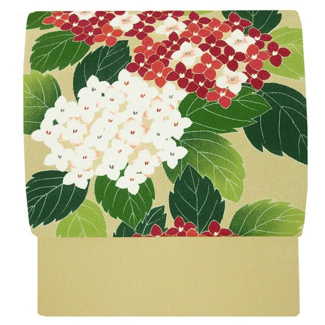 全品送料無料 手描き京友禅 九寸名古屋帯 お仕立て込み 正絹 新品 購入 販売 九寸帯 未仕立て 反物 仕立て付き ベージュ あじさい 紫陽花 No 107 在庫あり 即納 Loopbiketours Com