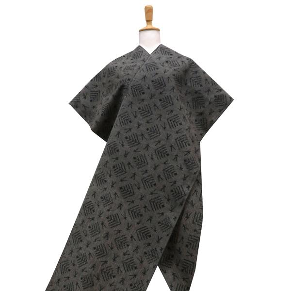 久留米絣 着物 仕立て付き 着尺 反物 単衣 販売 購入 新品 紬 絣 松菱  