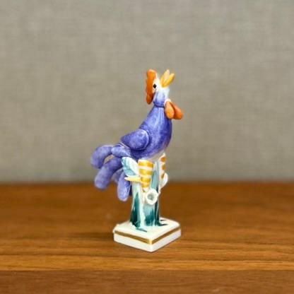 マイセン Meissen 雄鶏 フィギュリン ニワトリ ペア 置物 2羽セット 