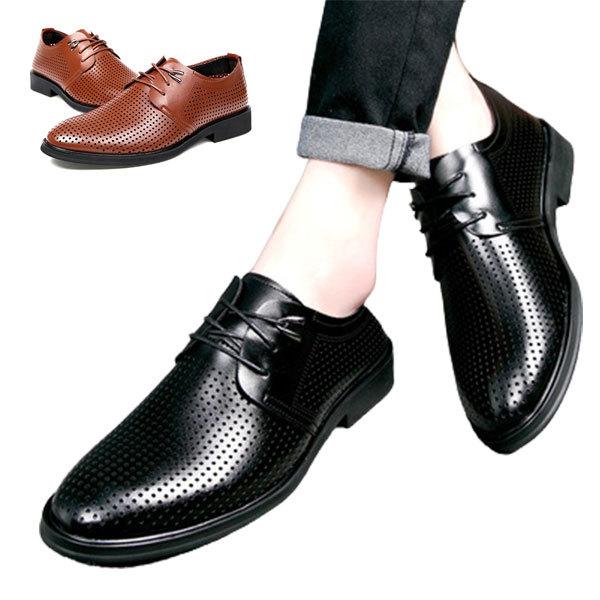 ビジネスシューズ メンズ シューズ ブーツ 革靴 本革 靴 ワークシューズ 歩きやすい カジュアル 防滑 紳士靴 メッシュ 通気性 通学 通勤 おしゃれ Boots136 華盛通商 通販 Yahoo ショッピング