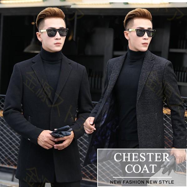 人気ブランドを チェスターコート メンズ ビジネスジャケット ロング アウター メンズコート メルトン テーラードジャケット 紳士用 通勤 通学 細身 春 秋 冬 防風 防寒 安い購入 Codewitty Com