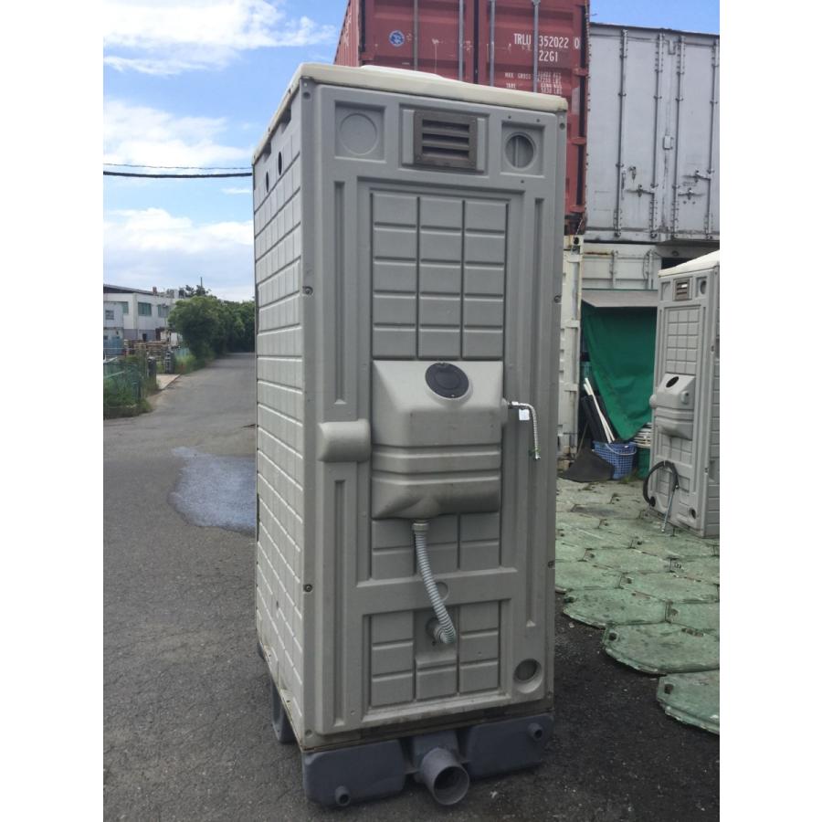 仮設トイレ 中古 和式本水洗 水道直結 工事必須 洋式仕様 洗浄 仮設トイレ 中古 和式本水洗 水道直結 工事必須 洋式仕様 洗浄