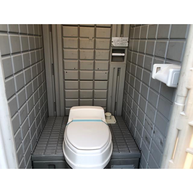 1棟限り】簡易水洗トイレ 和式汲取り