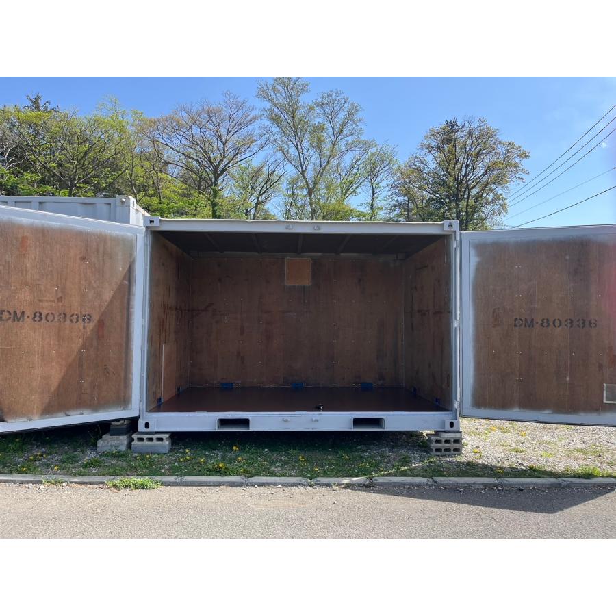 中古 海上コンテナ 12FTコンテナ 貨物コンテナ 物置 倉庫 観音開き NT 
