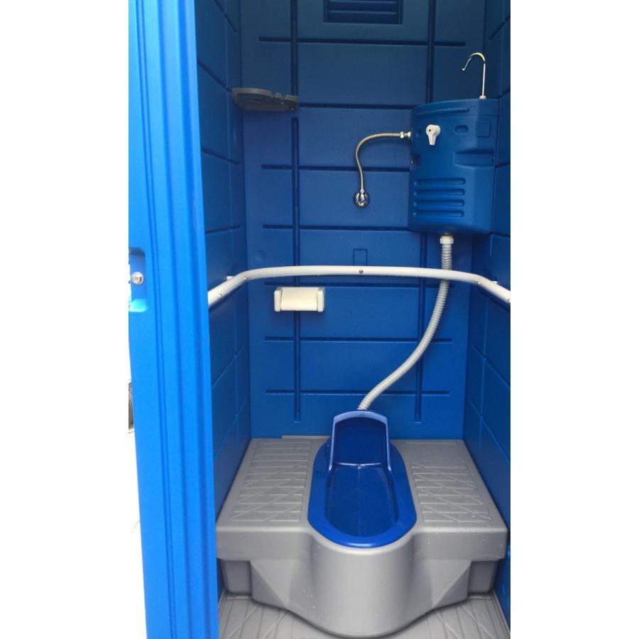 仮設トイレ 新品 アウトレット 和式本水洗 給排水工事必須 水道 仮設トイレ 新品 アウトレット 和式本水洗 給排水工事必須 水道