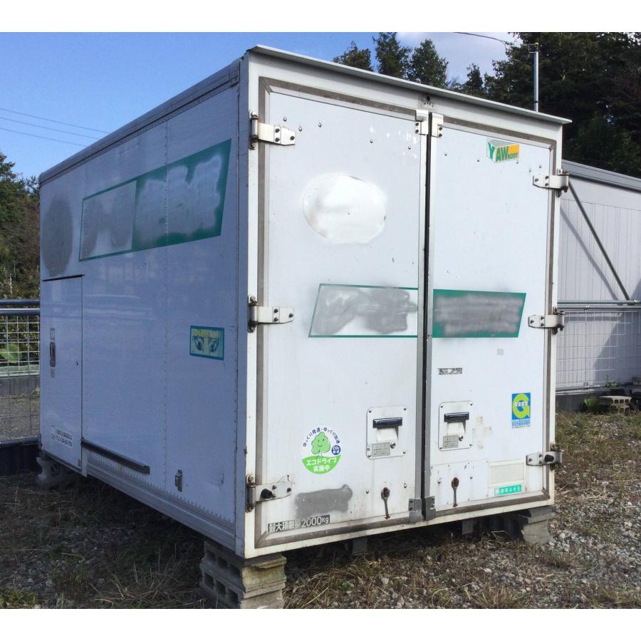 中古 コンテナ 物置・倉庫 1.9坪 置場 資材 備蓄 観音開き NT-02 中古 コンテナ 物置・倉庫 1.9坪 置場 資材 備蓄 観音開き NT-02