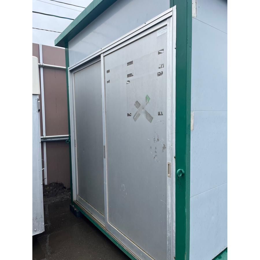 中古 水洗式 バリアフリートイレ 多目的トイレ 水道直結型 : 仮設 
