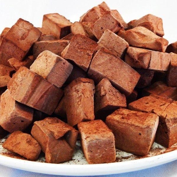 菓子工房華もも　送料無料　業務用フリーカットの生チョコレート1kg&times;４セット　文化祭　イベント　飲食　デザート