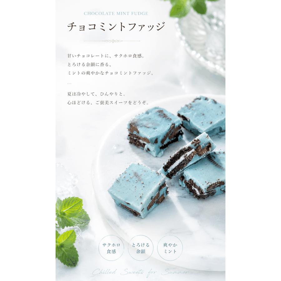 菓子工房華もも 送料無料 チョコミントファッジ400g チョコレート 菓子