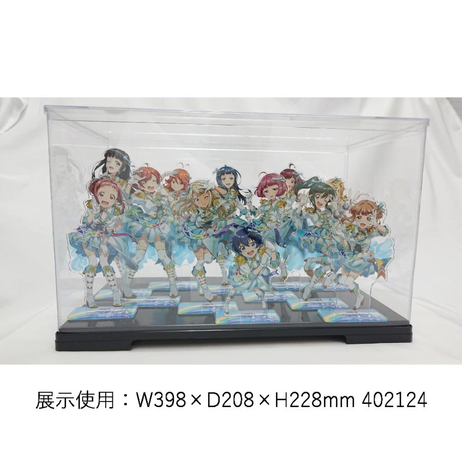 かしばこ商店 透明フィギュアケース 内寸 横幅26.8×奥行26.8cm×選べる高さ25.8〜43.8cm (2727シリーズ)｜kashibako｜09