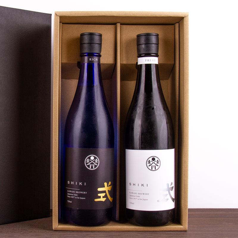 作 三重の日本酒 式 SHIKI 純米大吟醸 飲み比べセット720ml 2本 お歳暮 