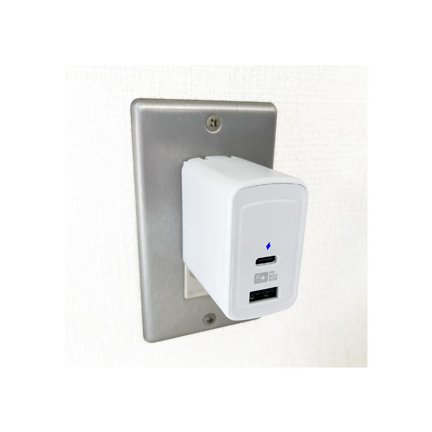 AC充電器 Type-C 65W PD高速充電/リバーシブルUSB-A(AC050) |  | 02