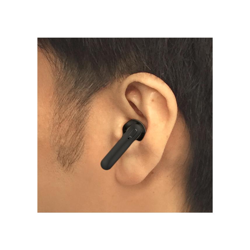 Bluetooth5.1 完全ワイヤレスステレオイヤホン コンパクト インナーイヤー 充電ケース付【ブラック】(BL110) |  | 01