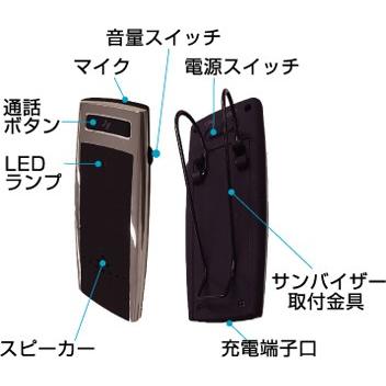 Bluetooth ハンズフリー(サンバイザー取付)(BL-57) |  | 02