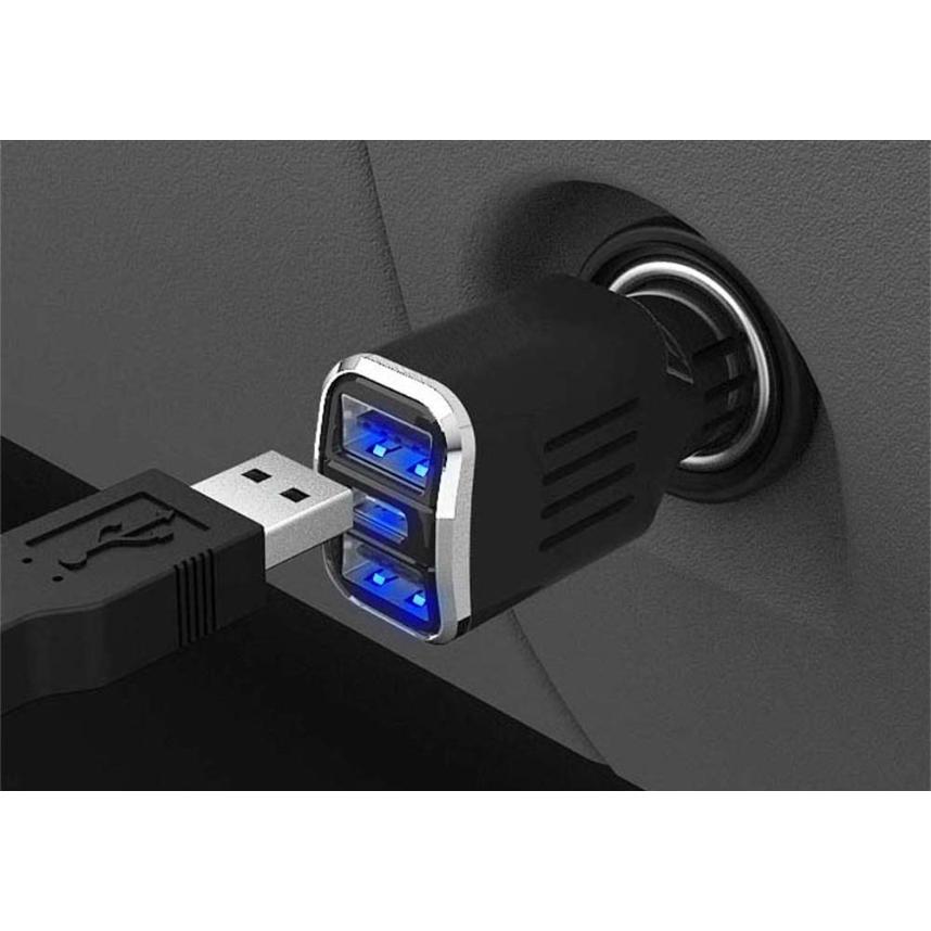 最大合計9A出力 リバーシブルUSB-A 2ポート/USB Type-C 1ポート搭載 DC充電器(DC044) |  | 01