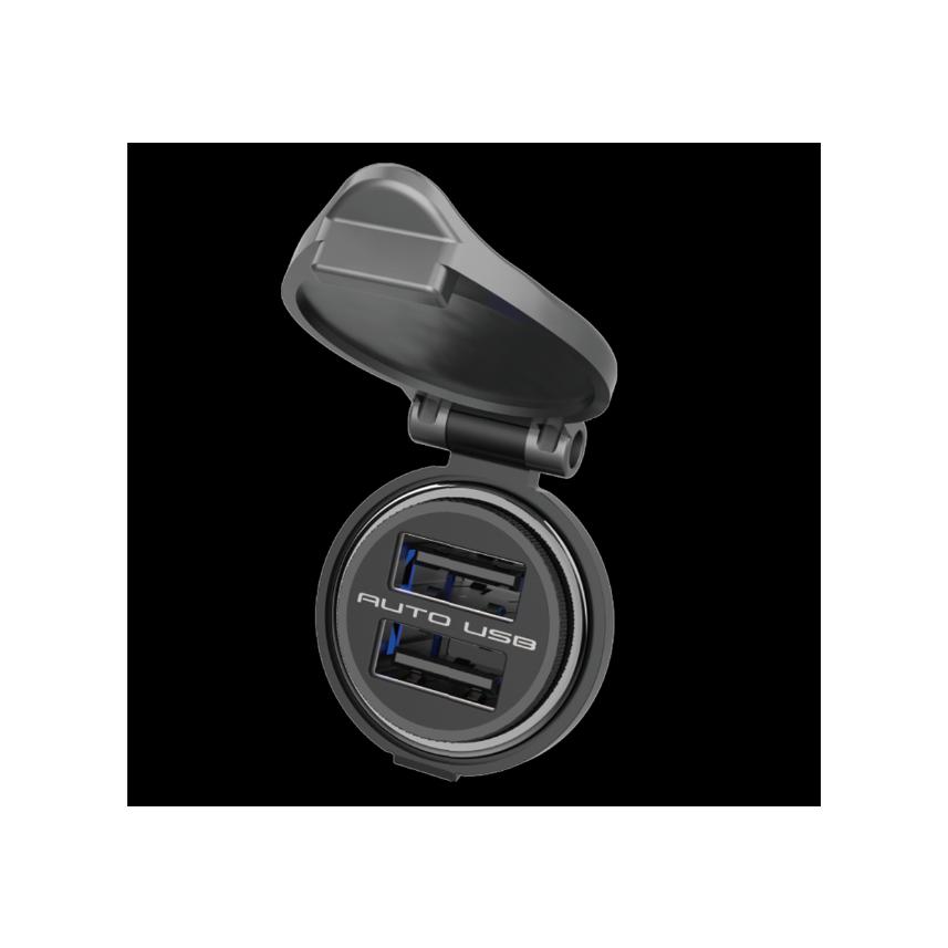 合計最大4.8A出力 急速充電対応/USB×2ポート DC充電器(DC047) |  | 01