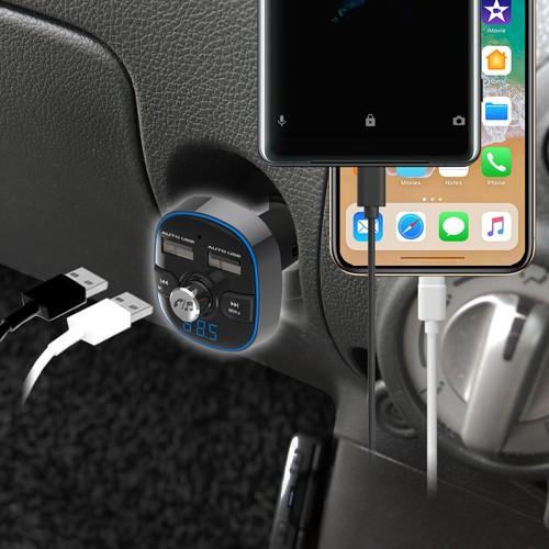 Bluetooth FMトランスミッター フルバンド USB2ポート 4.8A 自動判定(KD210) |  | 01