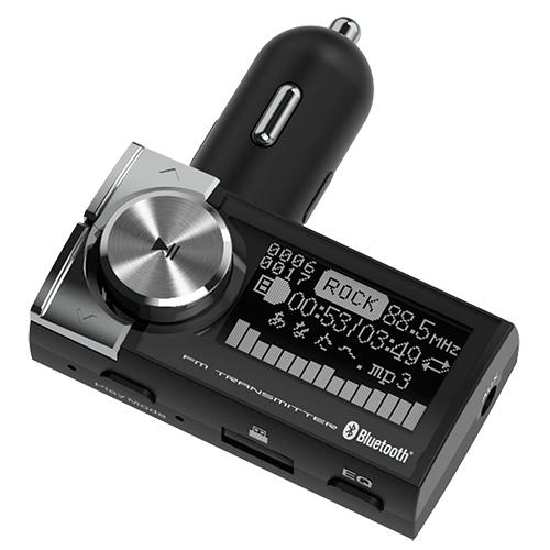 Bluetooth FMトランスミッター EQ AUX MP3プレーヤー付(KD217) | 