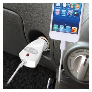iPhone6s/6sPlus対応！DC充電器 1A ホワイト【Lightning】 (KL-1) |  | 01