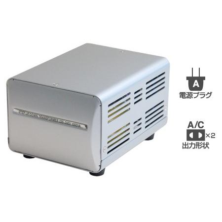 【カシムラ】変圧器TI-18 100V↔︎220〜240V 1000W カシムラ大容量変圧器1000W(100V⇔220V〜240V)送料無料(NTI18