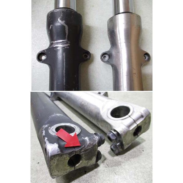 2★マグナ250用フロントフォーク左右1013 純正.MC29.41φ.80mm.V-TWIN.検)VRX400.VTR250.CBR400R.250R.CB400SF.NC700|kashishokuninn|07