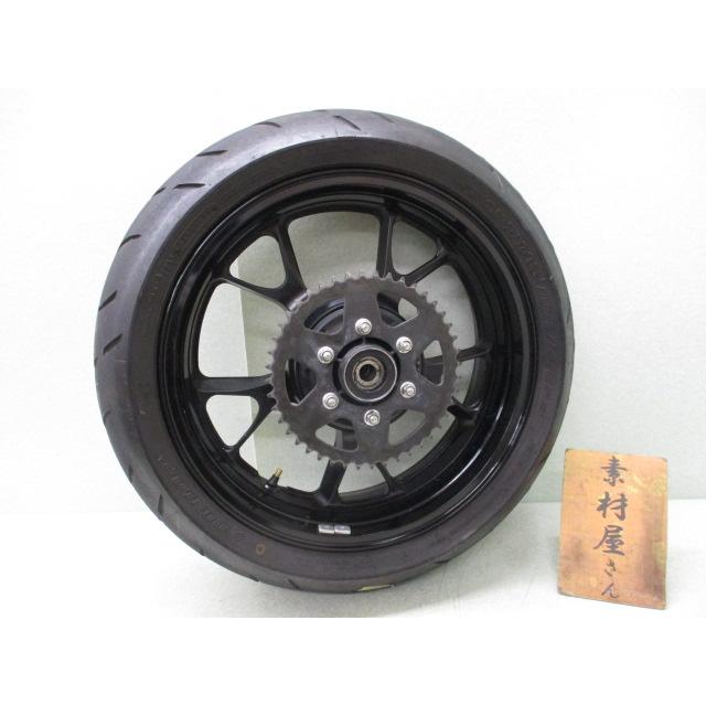 5☆ZRX1200ダエグ用リアホイール1218 純正.めくれ無.DAEG.タイヤ'22年