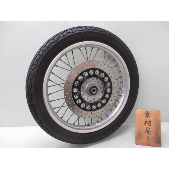 6☆SR400用フロントホイール0105 純正.めくれ無.18×1.85.3JB.3型以降