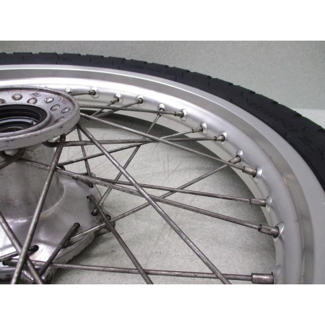 6★SR400用フロントホイール0108 純正.めくれ無.18×1.85.3JB.3型以降.RH01J.RH03J.タイヤ’25年製〔検索用 ...