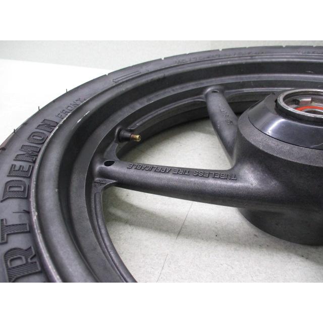 6☆グース350用前後ホイール0109 純正.めくれ無.NK42A.17×3.00.17×4.00