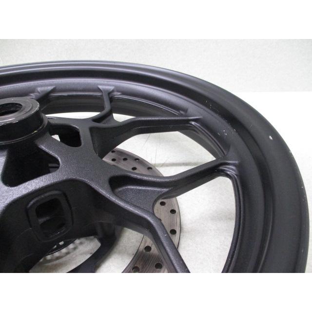 6☆YZF-R25系フロントホイール0109 純正.めくれ無.1WD.17×2.75.ABS